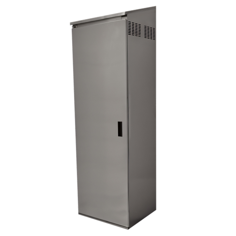 Product image #1 for Advance Tabco Freestanding Stainless Steel Underbar Storage Cabinet with Left-Hinged Door and Fixed Shelf