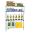 Thumbnail image #1 for Eagle Quad-Adjust 4-Tier Stationary Starter Wire Shelving Unit, 48