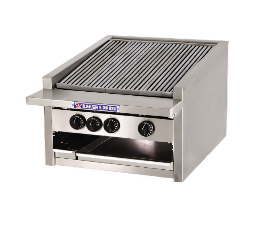 Product image #1 for Bakers Pride Dante Series L-24RS-R 24-Inch Countertop Gas Radiant Charbroiler