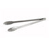 Thumbnail image #1 for Winco 16-Inch Heavyweight Stainless Steel Utility Tongs with Coiled Spring and Scalloped Edge