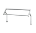 Thumbnail image #1 for Vollrath 4-Series Signature Server Traditional Single-Sided Buffet Breath Guard for 3-Well Units