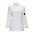 Thumbnail image #1 for Signature Chef Women's Tapered Fit Chef Jacket, White, Small, 3/4 Sleeve