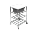 Thumbnail image #1 for Channel Lifetime Tough Universal Extra Heavy-Duty Aluminum 3-Shelf End-Load Lug Rack, 21 x 28.5 x 37.5 Inches