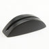 Thumbnail image #1 for Black Half-Moon Aluminum Menu Card Holder