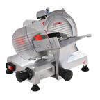 Thumbnail image #1 for Eurodib USA HBS195JS Manual Gravity-Feed Meat Slicer, 8-Inch Blade, Belt Drive, Anodized Aluminum, Built-In Sharpener