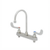 Thumbnail image #1 for EverSteel 8-Inch Centers Stainless Steel Deck Mount Workboard Mixing Faucet with 5 3/4-Inch Swivel Gooseneck
