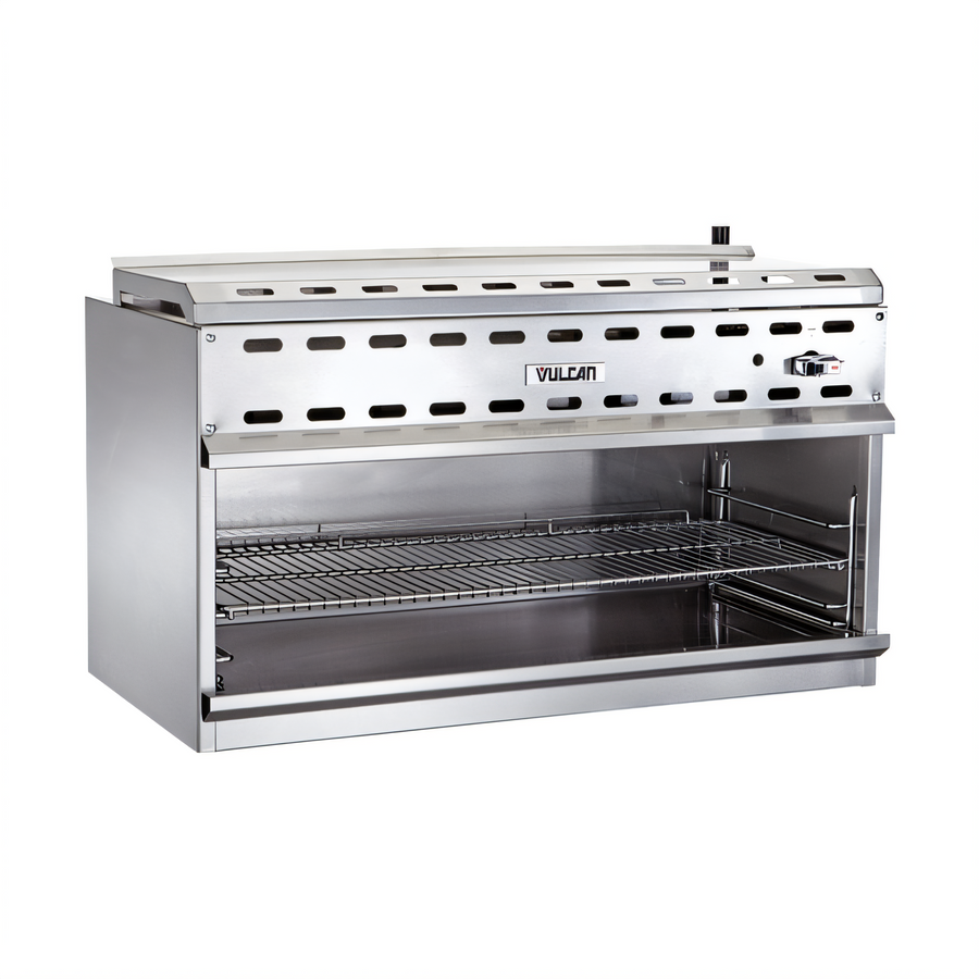 Product image #1 for Vulcan VICM48 48-Inch Gas Infrared Cheesemelter with 2 Burners and 3-Position Rack