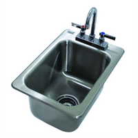 Advance Tabco Special Value Series Single-Compartment Drop-In Sink with 10