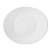 Thumbnail image #1 for Winco Brechia 13-Inch Oval Coupe Porcelain Platter, White