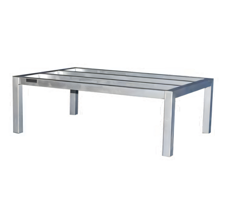 Product image #1 for Serv-Ware Aluminum Dunnage Rack, 48 x 20 x 12 Inches, 2,200 lb Capacity