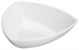 Thumbnail image #1 for Winco Ardesia Elista 10-Inch Triangular Melamine Bowl, White, 1.6 Qt, Case of 24