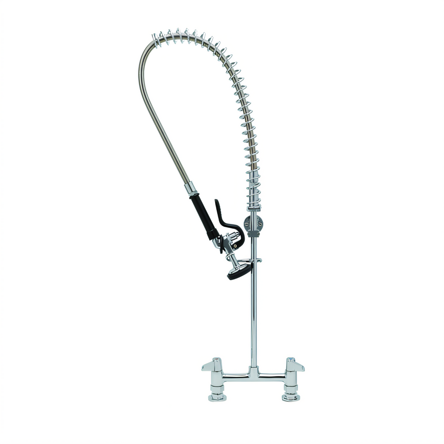 Product image #1 for equip 8-Inch Deck-Mount Pre-Rinse Unit with 44-Inch Hose and 1.15 GPM Spray Valve