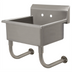 Thumbnail image #1 for Advance Tabco 27-Inch Wall-Mounted 14-Gauge 304 Stainless Steel Service Sink with 12-Inch Deep Bowl