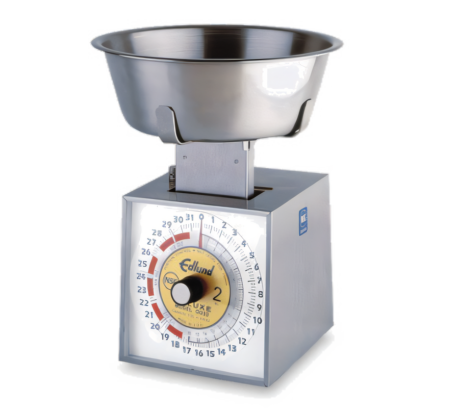 Product image #1 for Edlund Premier Series Deluxe Over & Under Dial Portion Scale with 6 x 6-3/4 Inch Fixed Platform, 32 oz. x 1/4 oz.