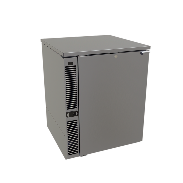 Product image #1 for Glastender C1SL24-UC One-Zone Side-Serviced Low-Profile Undercounter Cooler, 24-Inch Wide, 1-Section, Solid Door