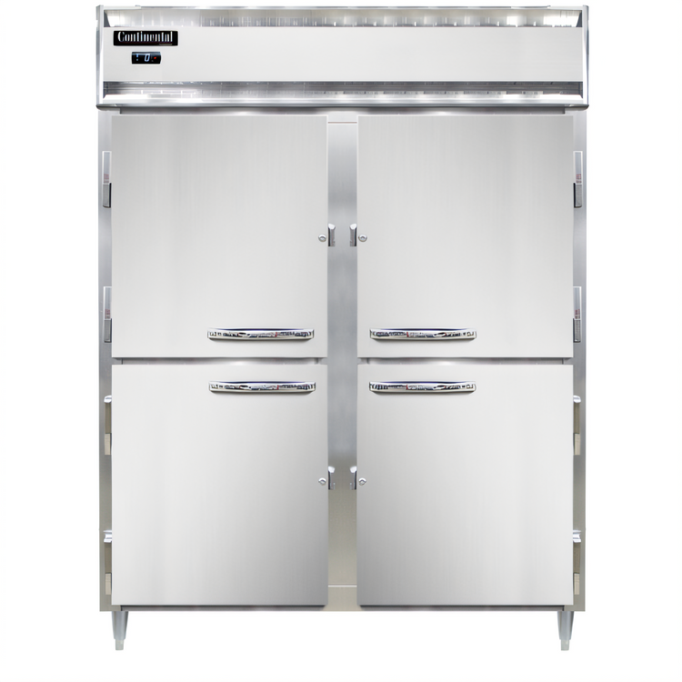 Product image #1 for Continental Refrigerator Designer Line D2FENHD Two-Section Wide Reach-In Freezer