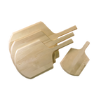 Thumbnail image #1 for American Metalcraft 2212 Rectangular Wood Pizza Peel, 12 x 13 Inch Blade, 22 Inch Overall Length Case of 6