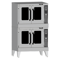 Vulcan Quick Ship Platinum Double-Deck Full-Size Standard-Depth Gas Convection Oven