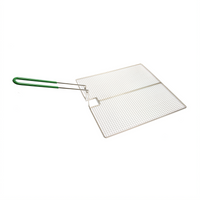 17-1/2 Inch x 18-1/2 Inch Full Pot Basket Support Screen with Handle for Frymaster/Dean Fryers