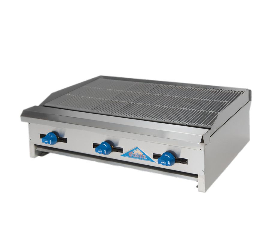 Product image #1 for Comstock-Castle ERB30 Countertop Gas Char-Broiler, 30-Inch x 20-Inch Grill Area