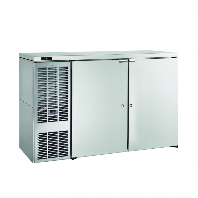 Product image #1 for Perlick DDS60 60-Inch Two-Door Self-Contained Direct Draw Draft Beer Dispenser, Less Tapping