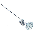Thumbnail image #1 for Taylor Precision 6246J Charbroiler Dial Thermometer, 200°F–1000°F, 15-Inch Stainless Steel Stem, Sealed 1-3/4-Inch Dial Case of 4