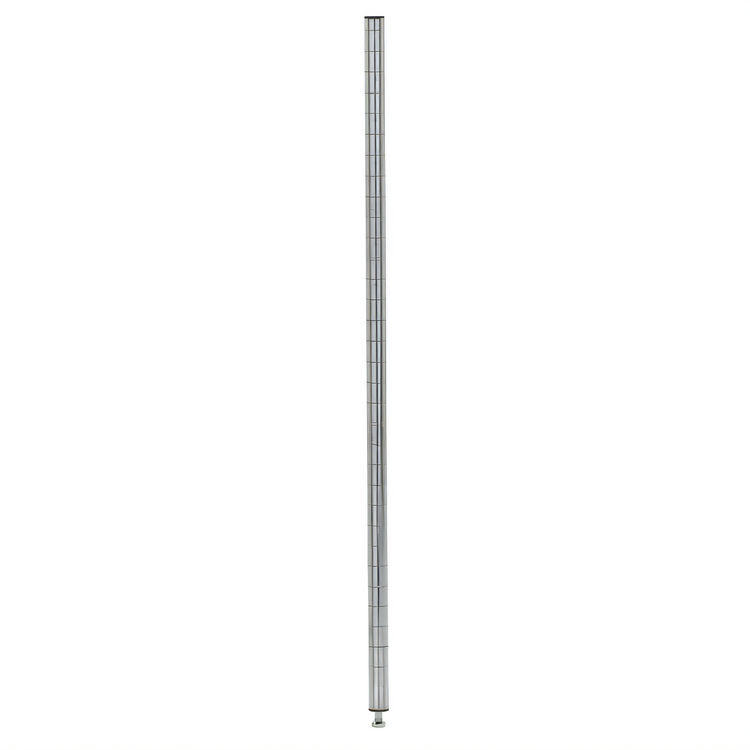 Product image #1 for Olympic 33-Inch Stationary Grooved Wire Shelving Post with Leveling Bolt and Cap