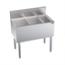 Thumbnail image #1 for Krowne Royal Series 32-Inch Underbar Speed Multi Station with 10-Circuit Cold Plate, Left Ice Bin, and Insulated Bottle Well