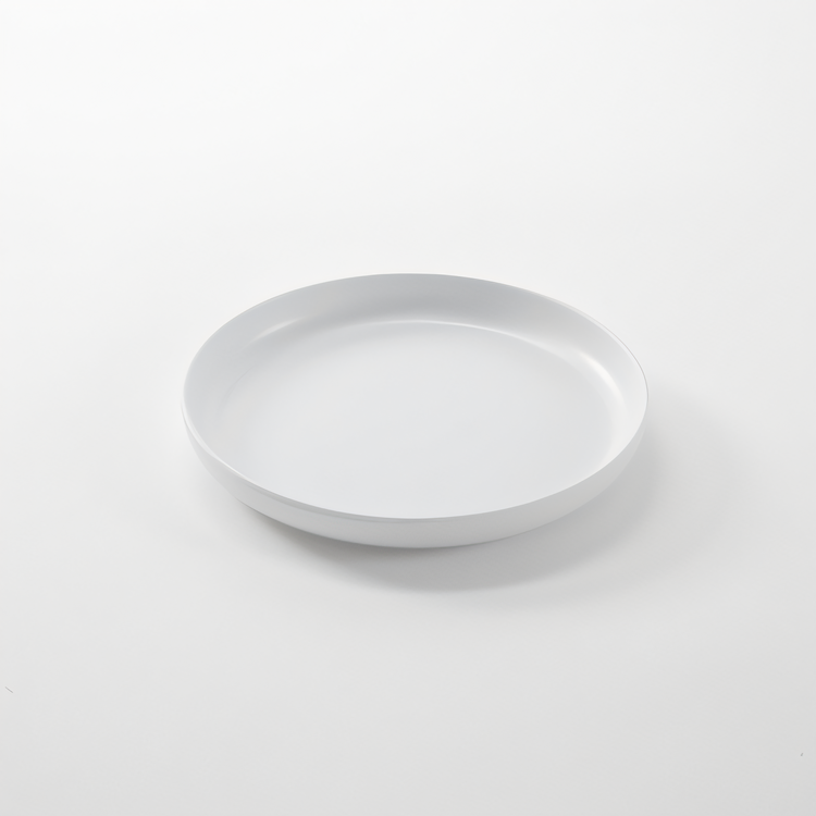 Product image #1 for American Metalcraft 6-1/4-Inch White Round Melamine Coupe Plate