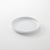 Thumbnail image #1 for American Metalcraft 6-1/4-Inch White Round Melamine Coupe Plate