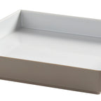Thumbnail image #1 for American Metalcraft UBS60MO Square Melamine Bowl, 60 oz, Mocha, 10 x 10 x 1-1/2 in. Case of 4