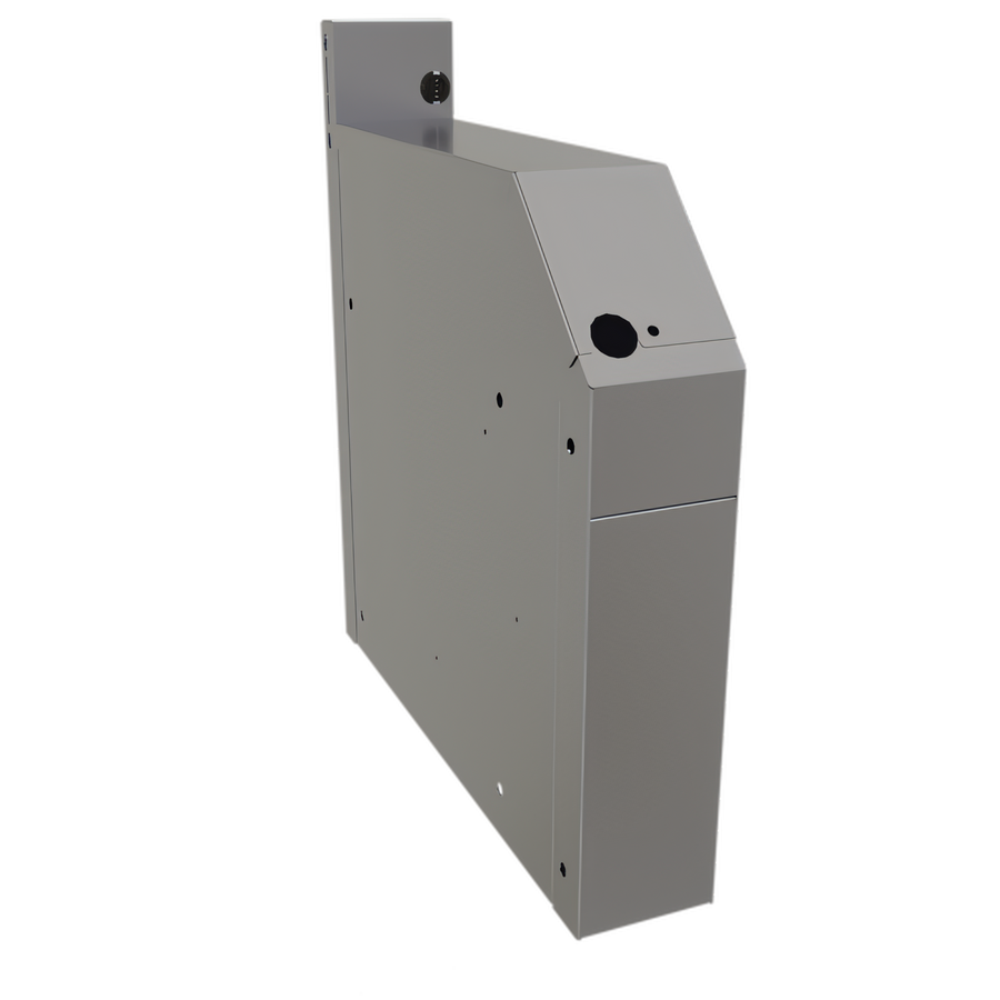 Product image #1 for Glastender Stainless Steel Soda Manifold Housing with Removable Top Cover, 4 x 19 x 21 Inches