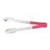 Thumbnail image #1 for 9-Inch Red Heat-Resistant Stainless Steel Utility Tongs
