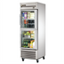 Thumbnail image #1 for True 27-Inch One-Section Reach-In Refrigerator with 2 Half Glass Doors