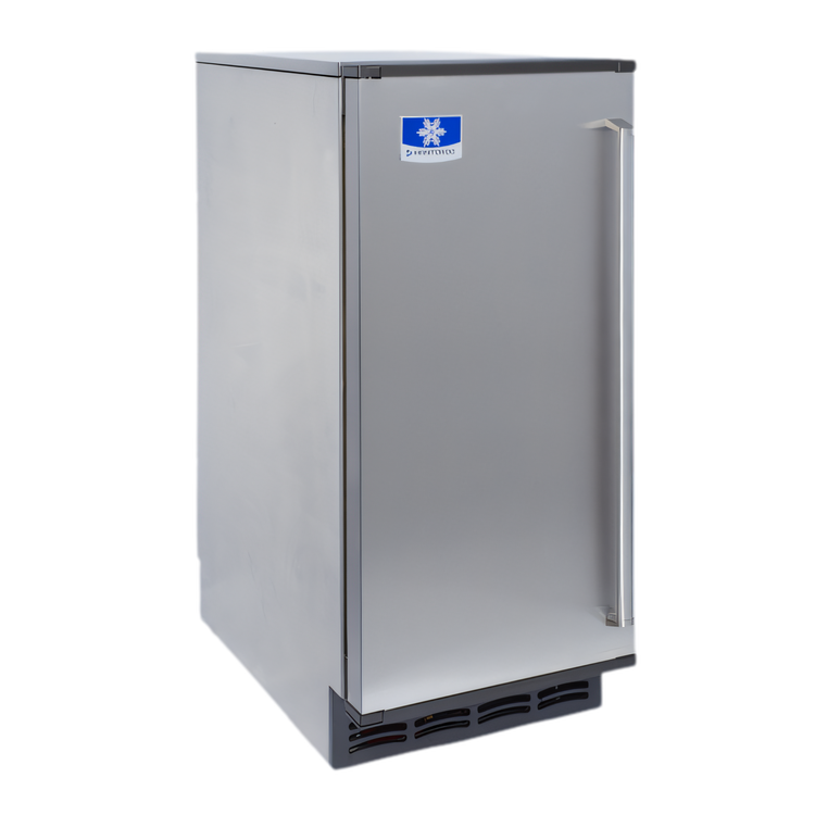 Product image #1 for CrystalCraft Premier Air-Cooled Cube-Style Self-Contained Ice Maker with 25 lb Storage