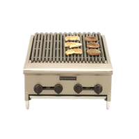 Comstock-Castle Castle Series Countertop Gas Char-Broiler with 36 x 20 Inch Cooking Area