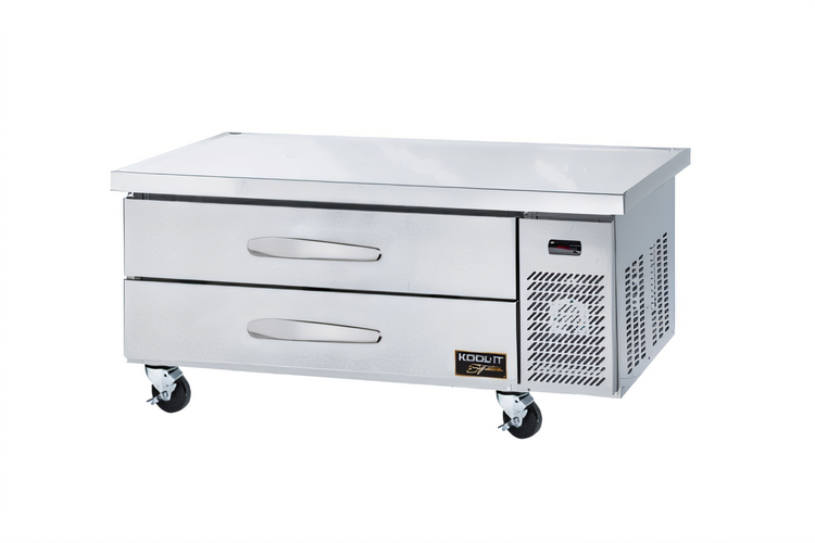 Product image #1 for Kool-It Signature 60-Inch 2-Drawer Refrigerated Chef Base with Stainless Steel Top and Marine Edge
