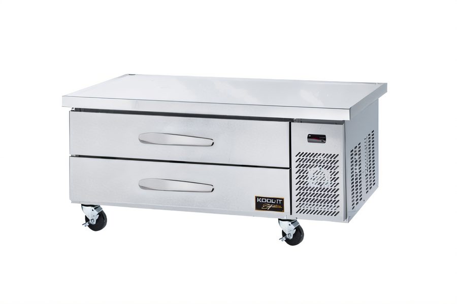 Product image #1 for Kool-It Signature 60-Inch 2-Drawer Refrigerated Chef Base with Stainless Steel Top and Marine Edge