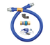 Thumbnail image #1 for Dormont Blue Hose 36-Inch Moveable Gas Connector, 1-1/4-Inch ID, with SnapFast Quick Disconnect and Restraining Device