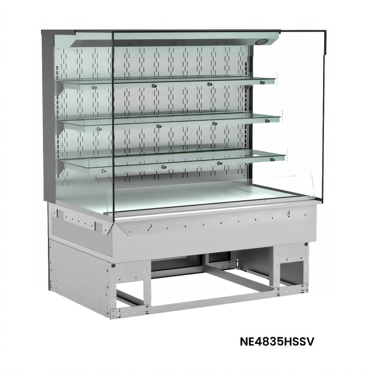 Product image #1 for Reveal Self-Service Heated Slide-In Counter Display Case, 47-3/4-Inch Wide