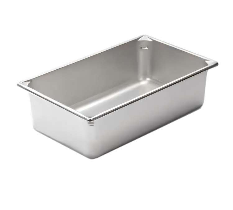 Product image #1 for Vollrath Super Pan V® Full-Size Solid Hotel Pan, 6-Inch Deep, 21 Qt, 22-Gauge Stainless Steel
