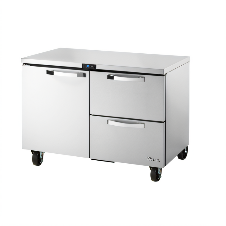 Product image #1 for True SPEC SERIES TUC-48D-2-HC~SPEC3 Two-Section Undercounter Refrigerator with 1 Door and 2 Drawers