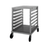 Thumbnail image #1 for NU-VU SB-1 Counter-Height Knock-Down Aluminum Pan Rack, 7 Full-Size / 14 Half-Size Capacity