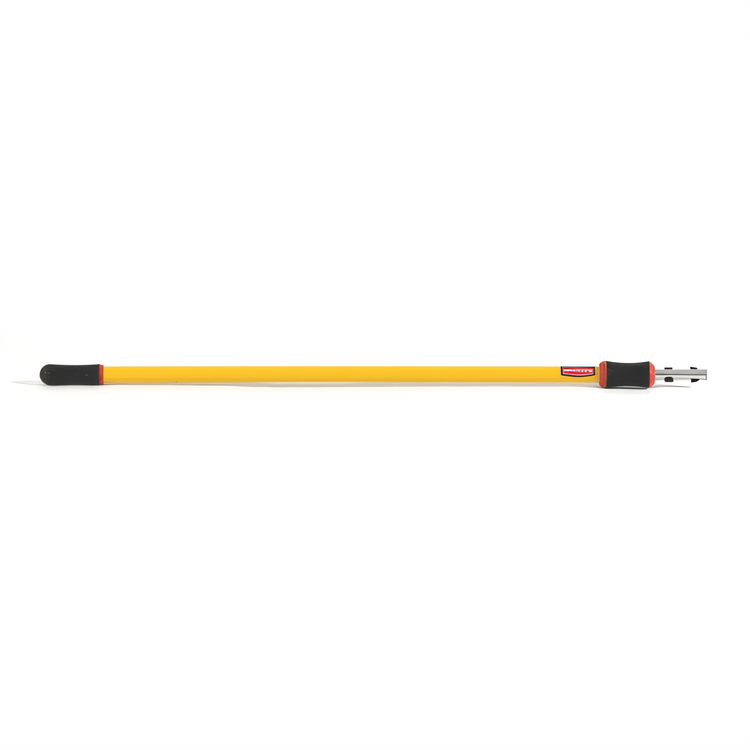 Product image #1 for Rubbermaid Commercial Hygen Quick Connect Adjustable Aluminum Extension Pole, 4 Ft to 8 Ft, Yellow