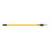 Thumbnail image #1 for Rubbermaid Commercial Hygen Quick Connect Adjustable Aluminum Extension Pole, 4 Ft to 8 Ft, Yellow