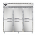 Thumbnail image #1 for Continental Refrigerator DL3W-PT-HD Designer Line Three-Section Pass-Thru Heated Holding Cabinet