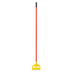 Thumbnail image #1 for Invader 60-Inch Quick-Release Fiberglass Wet Mop Handle, Red