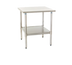 Thumbnail image #1 for Eagle Group Deluxe Series Stainless Steel Work Table with Adjustable Undershelf, 84 x 30 Inches