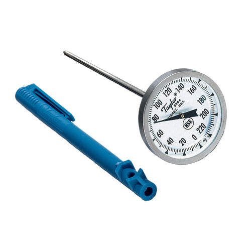 Product image #1 for Taylor Precision Dial Instant-Read Pocket Probe Thermometer with 5 Inch Stainless Steel Stem, 0°F to 220°F