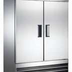 Thumbnail image #1 for 54-Inch Two-Door Reach-In Refrigerator, Self-Contained, Stainless Steel
